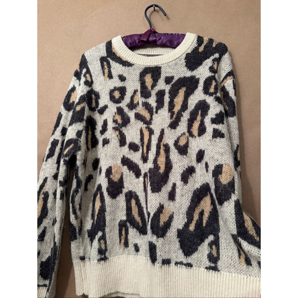 Volcom Leopard Print Sweater - image 2